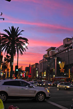 Sunset Boulevard Downtown Wallpaper