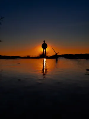 Sunset In Kosovo Wallpaper