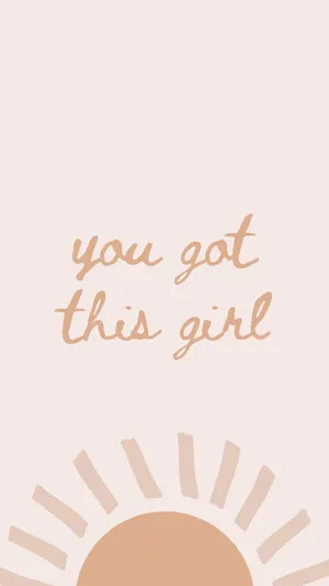 Sunshine Aesthetic Words Wallpaper