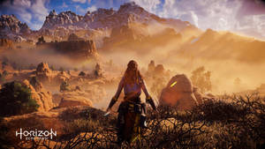 Sunstone Rockhorizon Zero Dawn Wallpaper