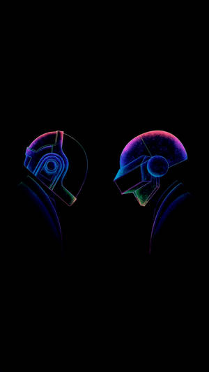 Super Amoled Daft Punk Wallpaper