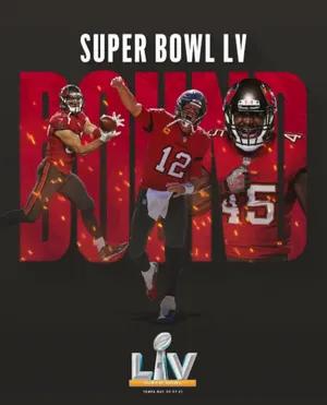 Super Bowl Lv Black Red Chiefs Wallpaper