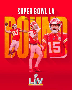 Super Bowl Lv Kansas Chiefs Poster Wallpaper