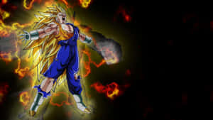 Super Cool Goku Super Saiyan 4 Wallpaper