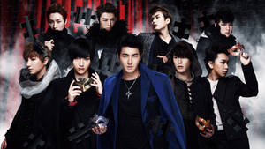 Super Junior Puzzle Wallpaper