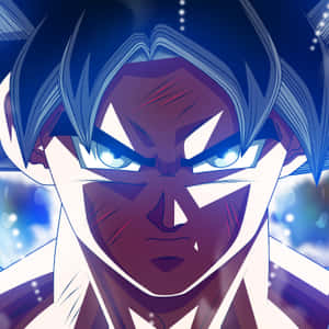 Super Saiyan God Goku Powering Up To Ultra Instinct Wallpaper