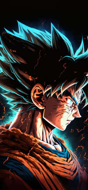 Super Saiyan Goku Energy Aura Wallpaper