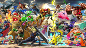 Super Smash Bros Ultimate - The Ultimate Fighting Game For Nintendo Switch! Wallpaper