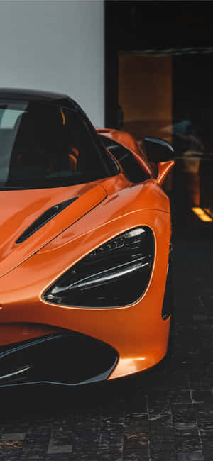 Supercar Orange Mclaren Wallpaper