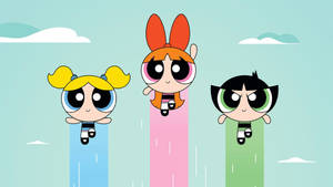 Superhero Cartoon Network Powerpuff Girls Wallpaper