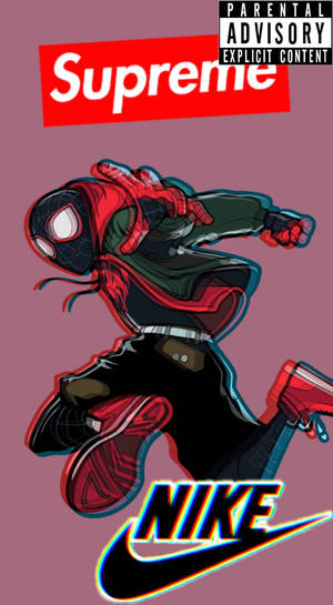 Superhero Supreme Miles Morales Wallpaper