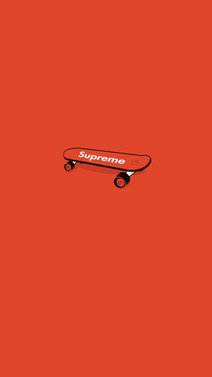 Supreme Aesthetic Skateboard Wallpaper