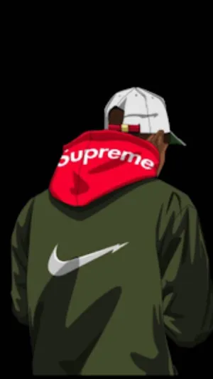 Supreme Fashion For Anime Fans Wallpaper