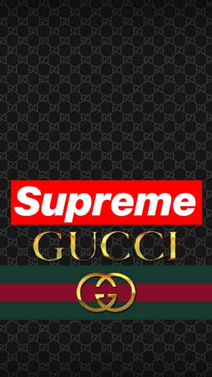 Supreme Gucci Mobile Wallpaper