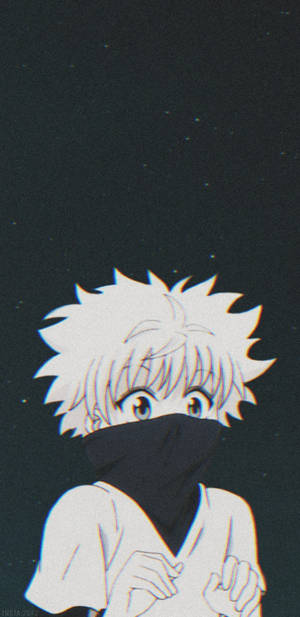 Surprised Killua Iphone Wallpaper