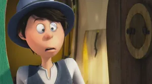 Surprised Young Boyin Lorax Movie Wallpaper
