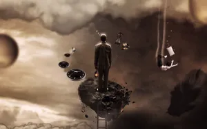 Surreal_ Time_ Concept_ Art Wallpaper