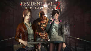 Survive And Fight Your Way Through Hordes Of Enemies In Resident Evil Revelations 2 Wallpaper