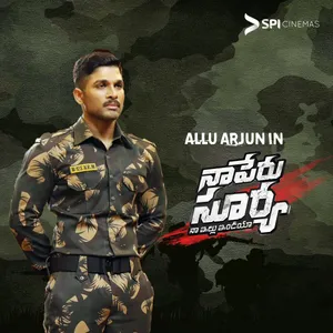 Surya The Soldier Star Artist Allu Arjun Wallpaper