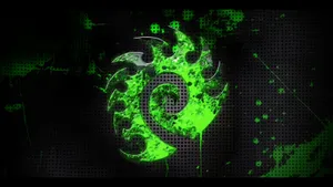 Swarms Of Zerg Creatures Infesting A Wasteland Wallpaper