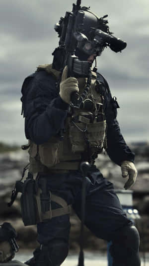 Swat Officers Are Efficiently Trained To Ensure Public Safety. Wallpaper