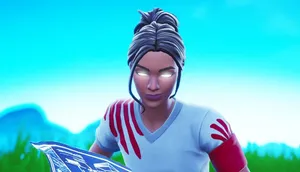 Sweaty Soccer Skin Red White Shirt Wallpaper