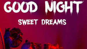 Sweet Dreams And Red Roses Wallpaper