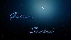 Sweet Dreams In A Starry Sky Wallpaper