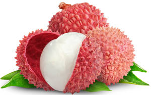 Sweet Red Tropical Lychee Fruits Wallpaper