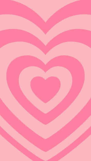 Swirly Hearts Preppy Pfp For Tiktok Wallpaper