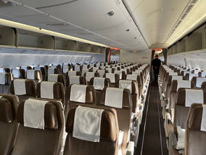 Swiss Airlines Cabin Seats Wallpaper