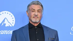 Sylvester Stallone Paramount Event Wallpaper