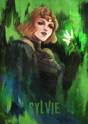 Sylvie Loki Digital Painting Wallpaper