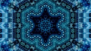 Symmetrical Star Pattern Wallpaper
