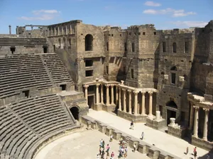 Syria Bosra Theater Wallpaper