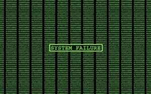 System Failure In The Matrix Wallpaper