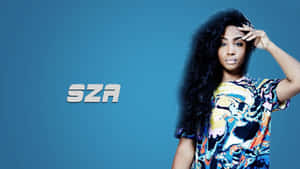 Sza Dazzling In Her Performance. Wallpaper