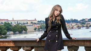 Taeyeon On The Bridge Wallpaper