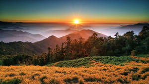 Taiwan Mountain Landscape Wallpaper