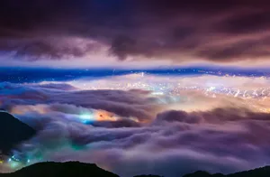 Taiwan Sea Of Clouds Wallpaper