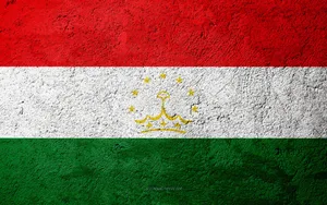 Tajikistan Flag Artwork Wallpaper