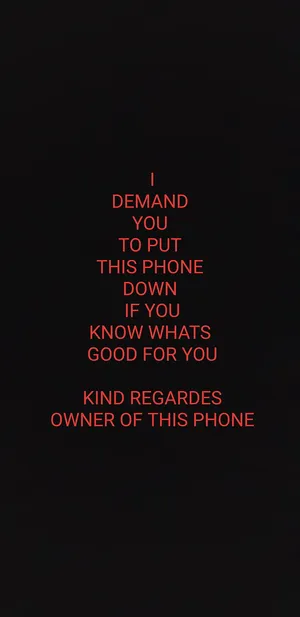 Take A Break From Your Phone And Enjoy The World Around You Wallpaper