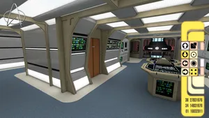 Take A Look Inside The Iconic Bridge Of The U.s.s Enterprise Wallpaper