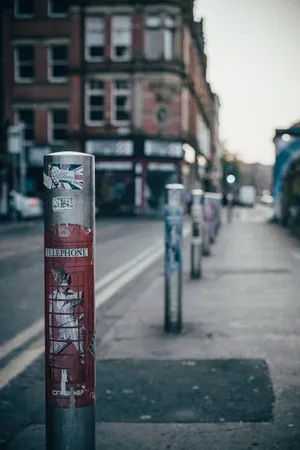 Take A Moment To Enjoy The View Of The City Streets Wallpaper