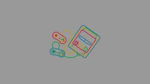 Take A Step Back In Time With This Classic Minimalist Retro Look. Wallpaper