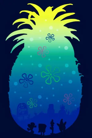 Take A Tour Inside Spongebob's House Wallpaper