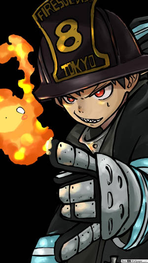 “take Aim - Fire Force” Wallpaper