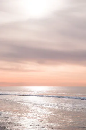 Take In The Ocean Views With My Ocean Aesthetic Phone Wallpaper