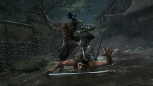 Take On A Treacherous Journey As You Slay Monsters In Sekiro Shadows Die Twice. Wallpaper