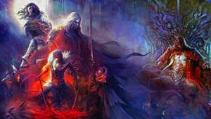 Take On The The Forces Of Darkness In One Of The Most Iconic Video Game Series Ever, Castlevania. Wallpaper